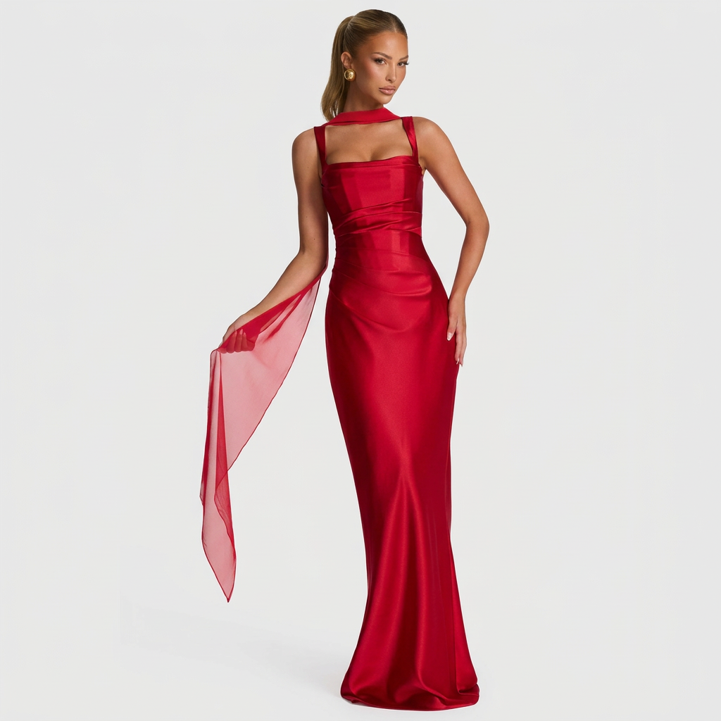 Luana – Elegant Maxi Dress