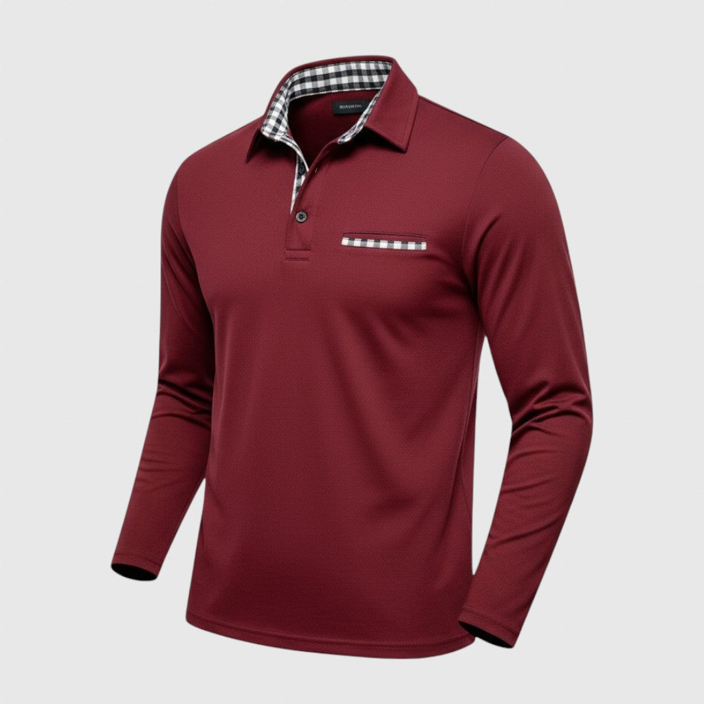 Iván - Long-sleeved polo shirt