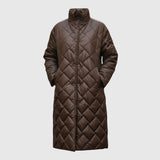 Ofira – Diamond coat with leopard lining