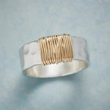Retro Gold and Silver Ring