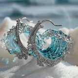 Ocean Wedding Earrings