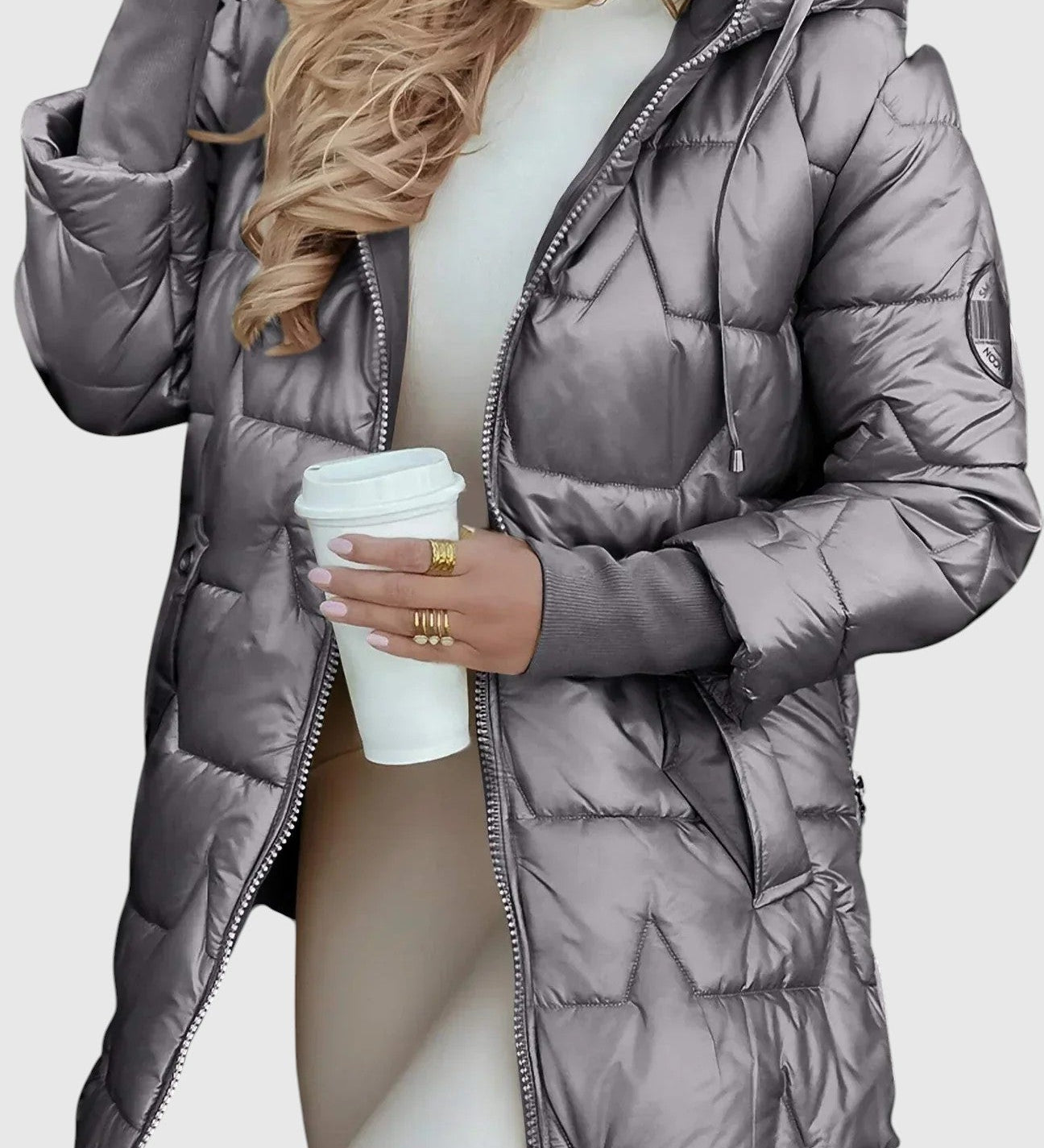 Nolven – Elegant Women's Hooded Coat