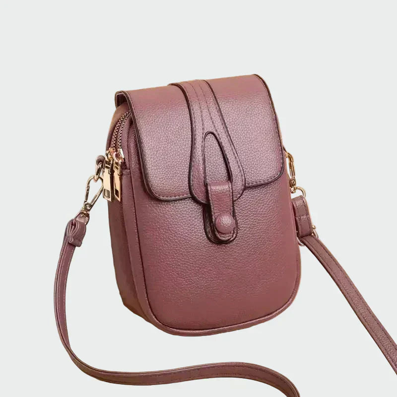 Elegant retro leather bag