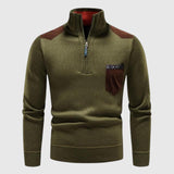 Zsolt - Woollen jumper with zip