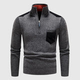 Zsolt - Woollen jumper with zip