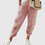 Nina - Elegant striped trousers