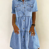 Sophia | Stylish and Comfortable Denim Dress
