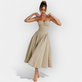 Elegant midi dress for summer