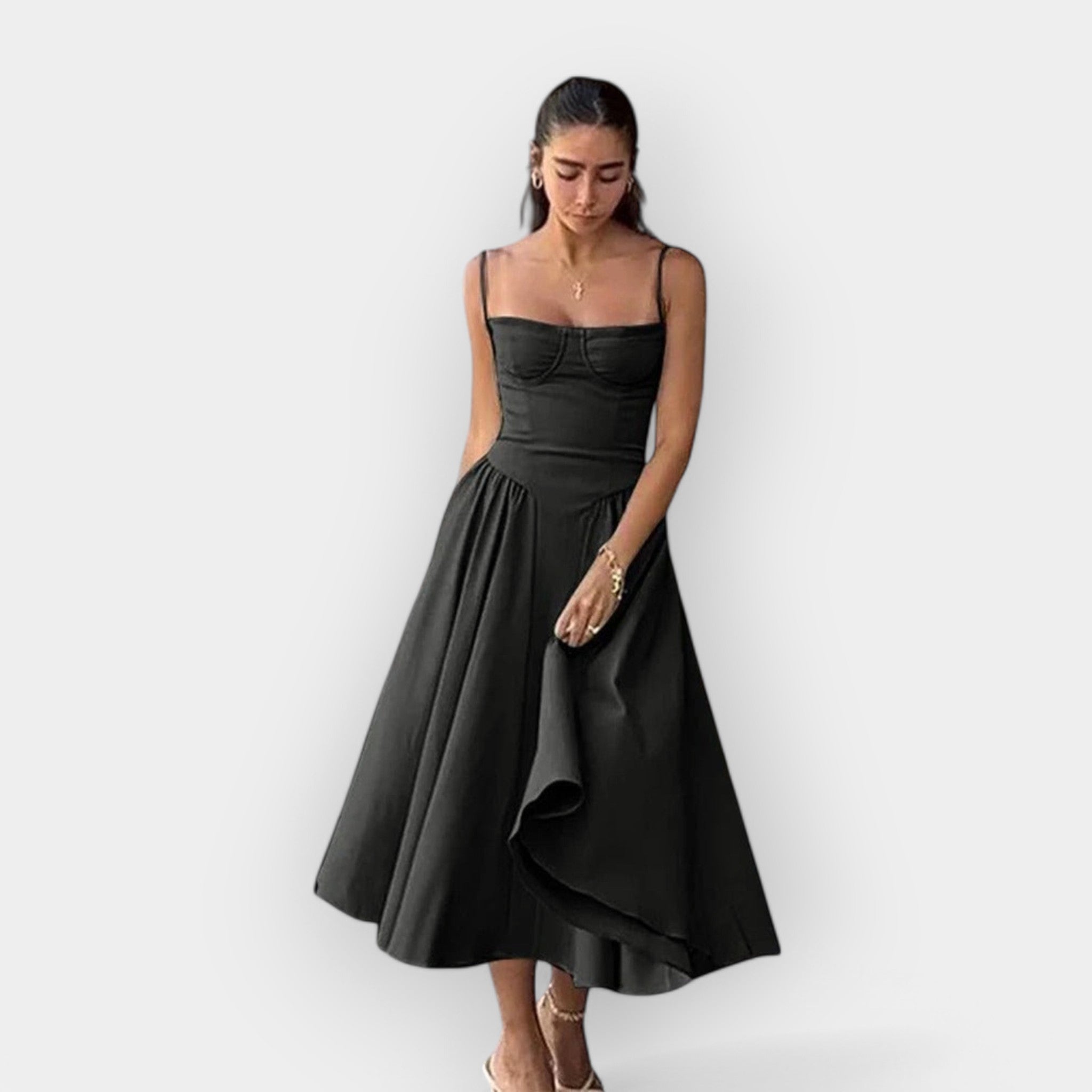 Elegant midi dress for summer